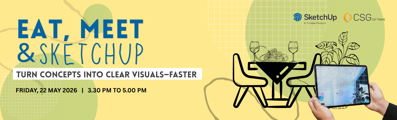 Eat, Meet & SketchUp! - CSG Software